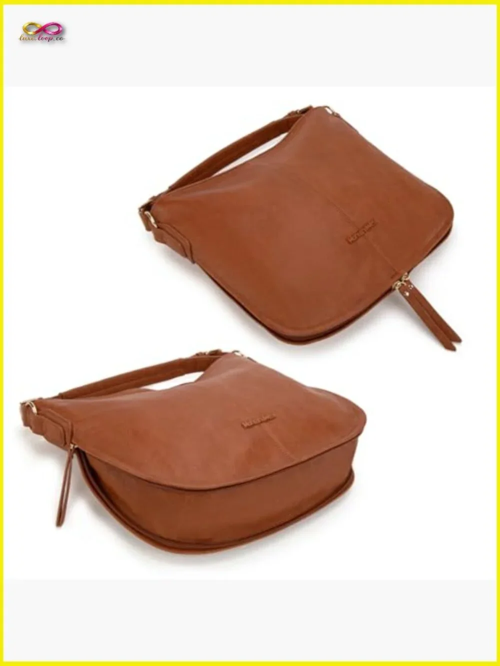 Vegan Leather Hobo Bag Quilted Shoulder Purse Crossbody Satchel Tote Medium Size